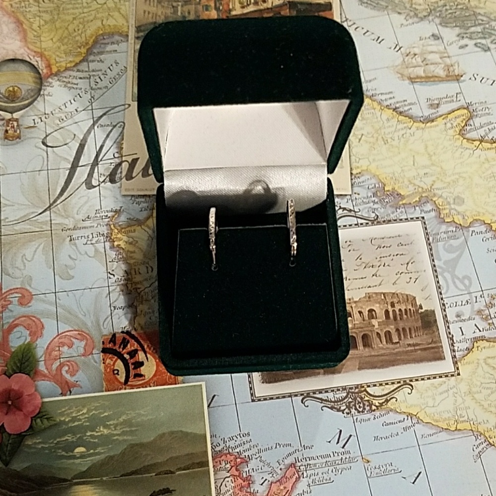 Silver Hoop Earrings